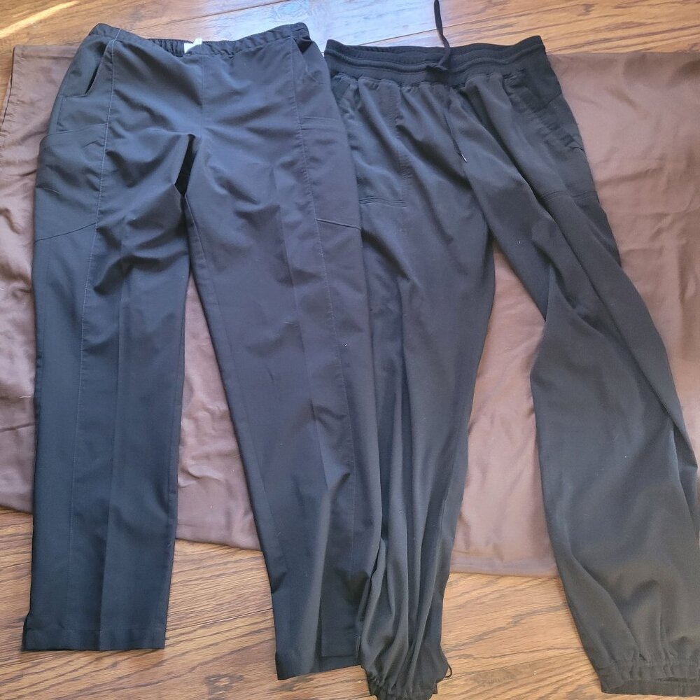Black Scrubs Size Large